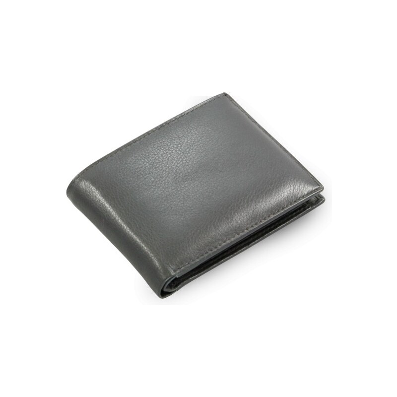 Černá pánská kožená peněženka Steven