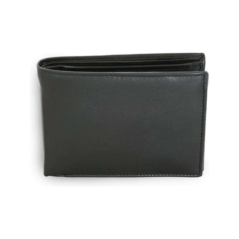 Černá pánská kožená peněženka Malachi