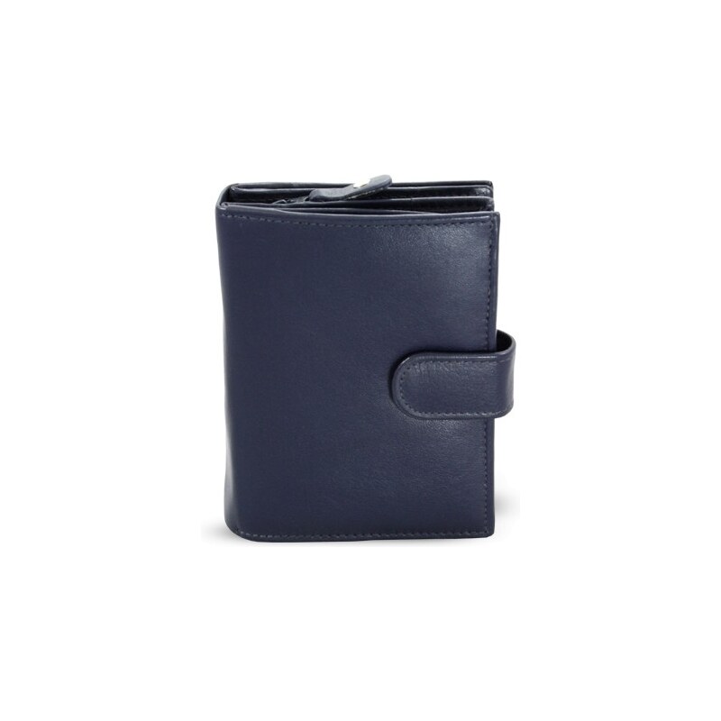 Tmavě modrá dámská kožená peněženka Kendall