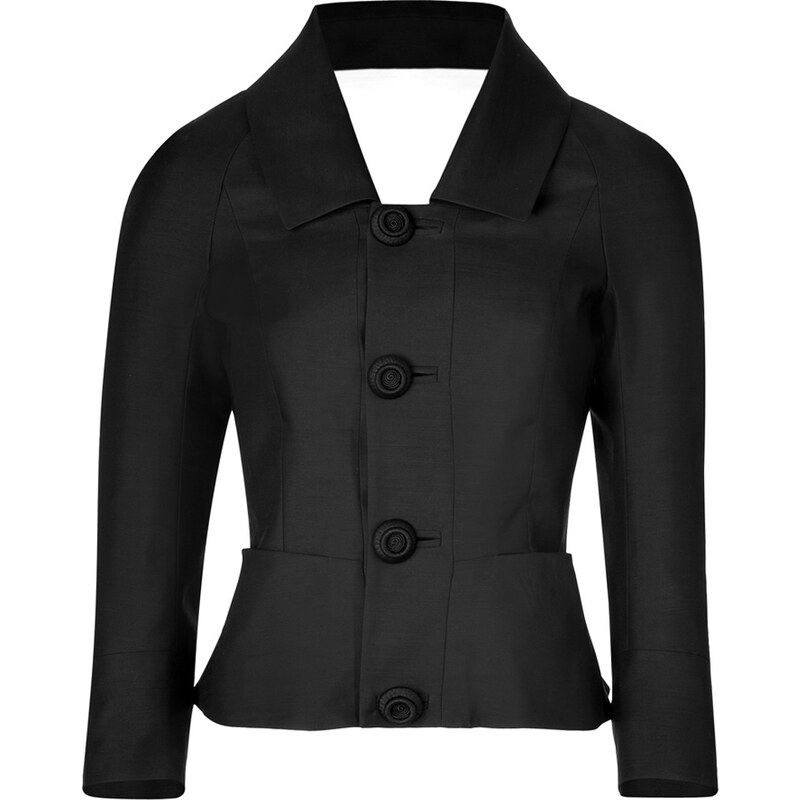 Dsquared2 Wool-Silk Cropped Jacket
