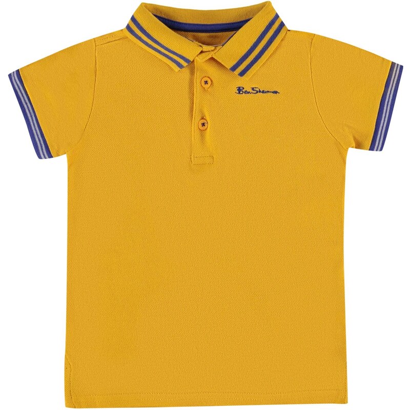 Ben Sherman 66J Short Sleeve Polo Infant Boys, yellow