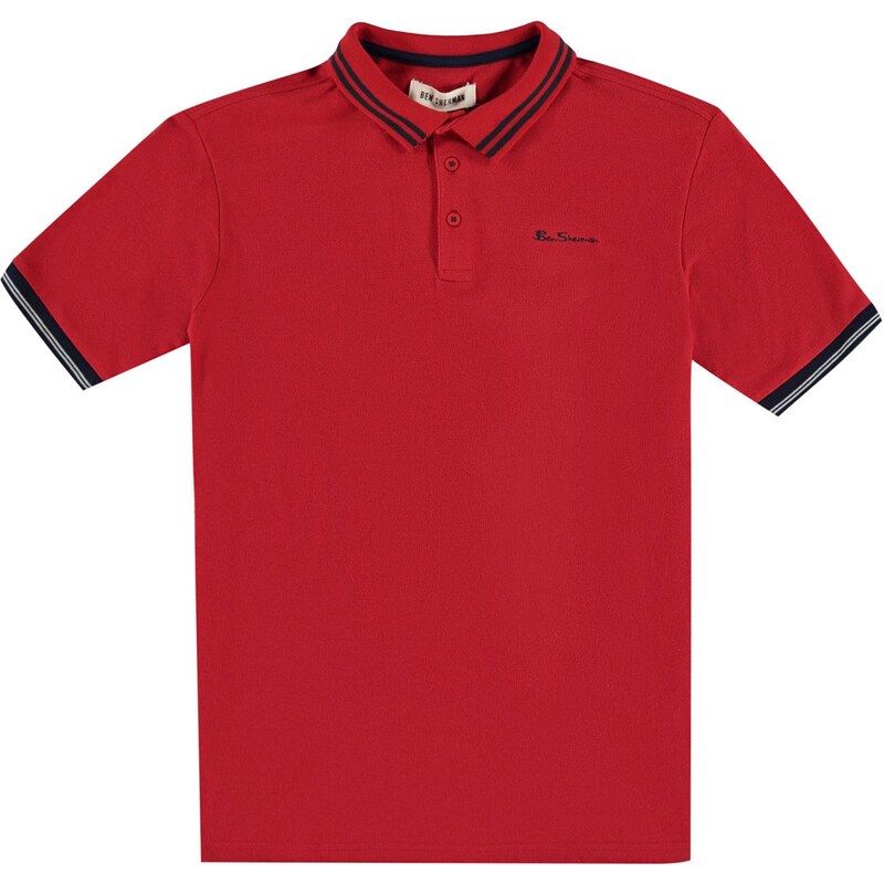 Ben Sherman 66V Polo Shirt Junior Boys, red