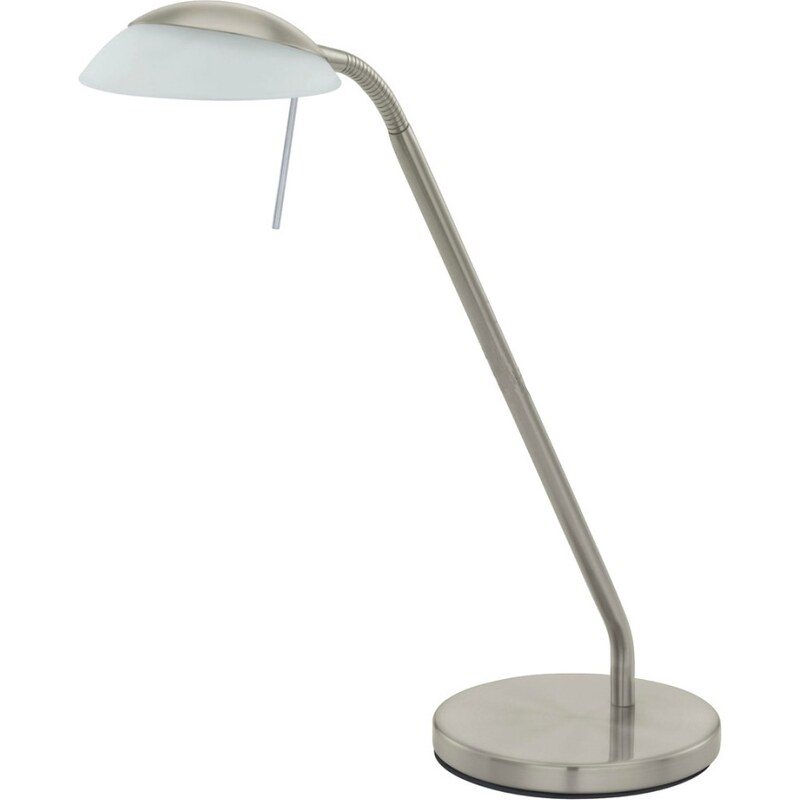 Eglo EGLO 91481 - Stolní lampa CAREN matný nikl/satén EG91481