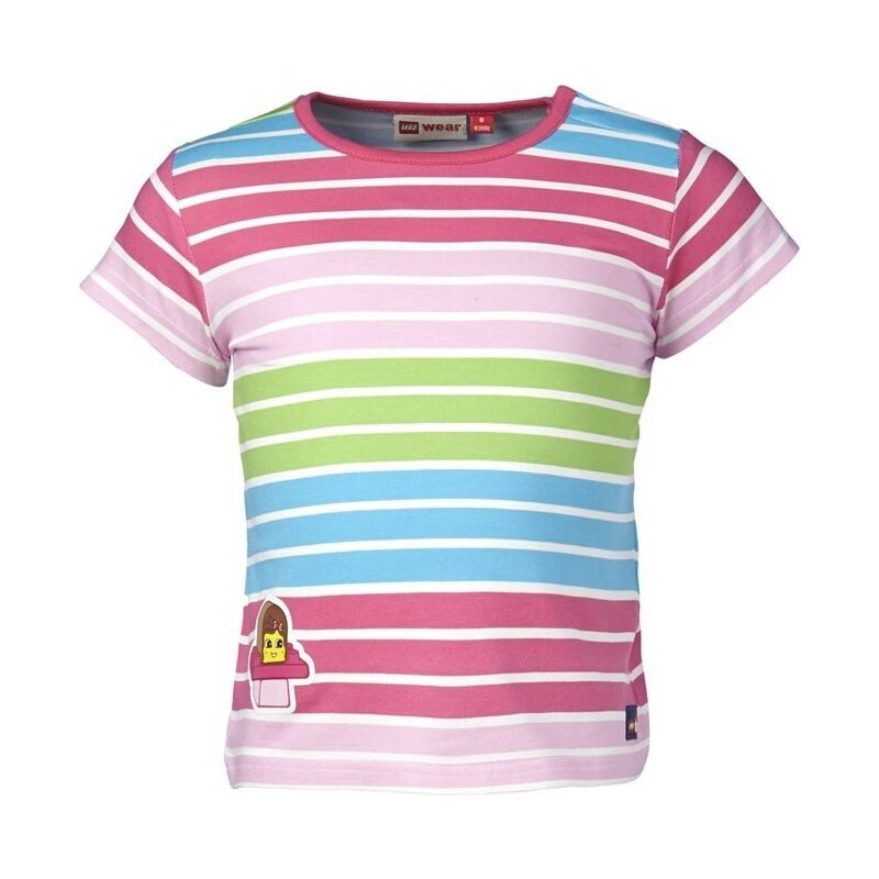 LEGO® wear Dívčí pruhované tričko - barevné