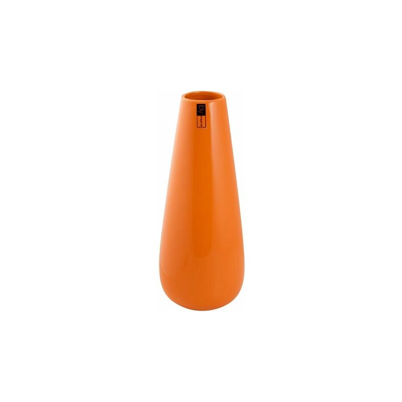 Váza Drop oranžová 31