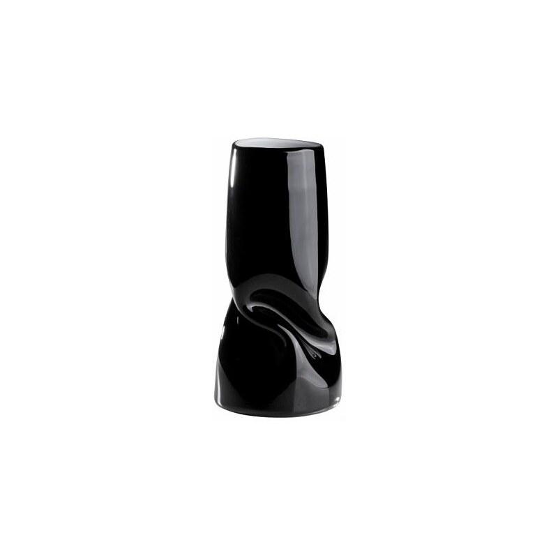 Váza Glass černá 12x12x26