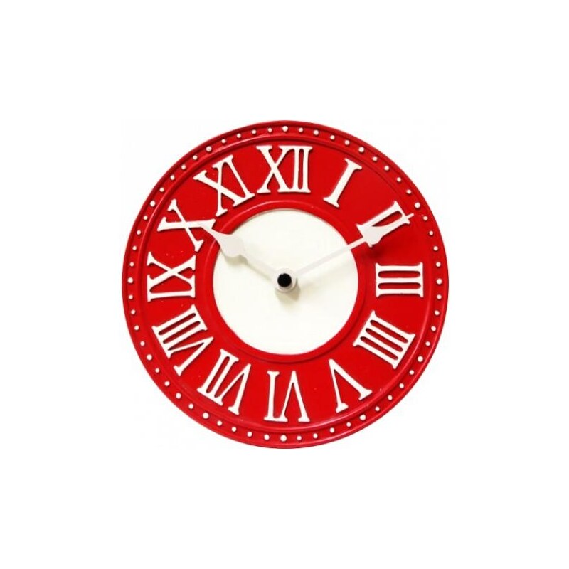 Designové nástěnné hodiny 5187ro Nextime v anglickém retro stylu 17cm