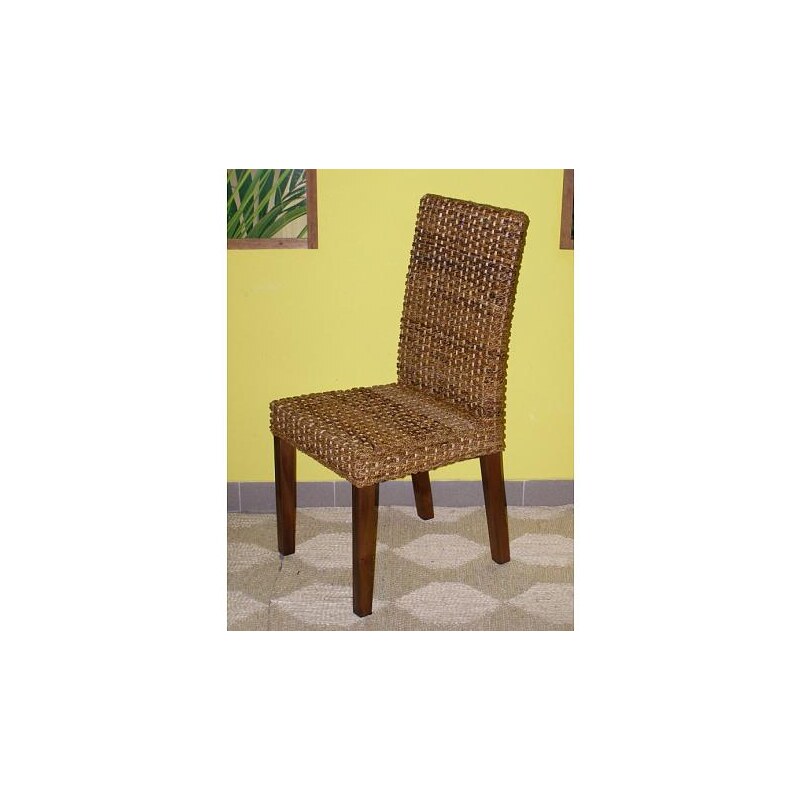 Ratanová jídelní židle Lenka-banánový list