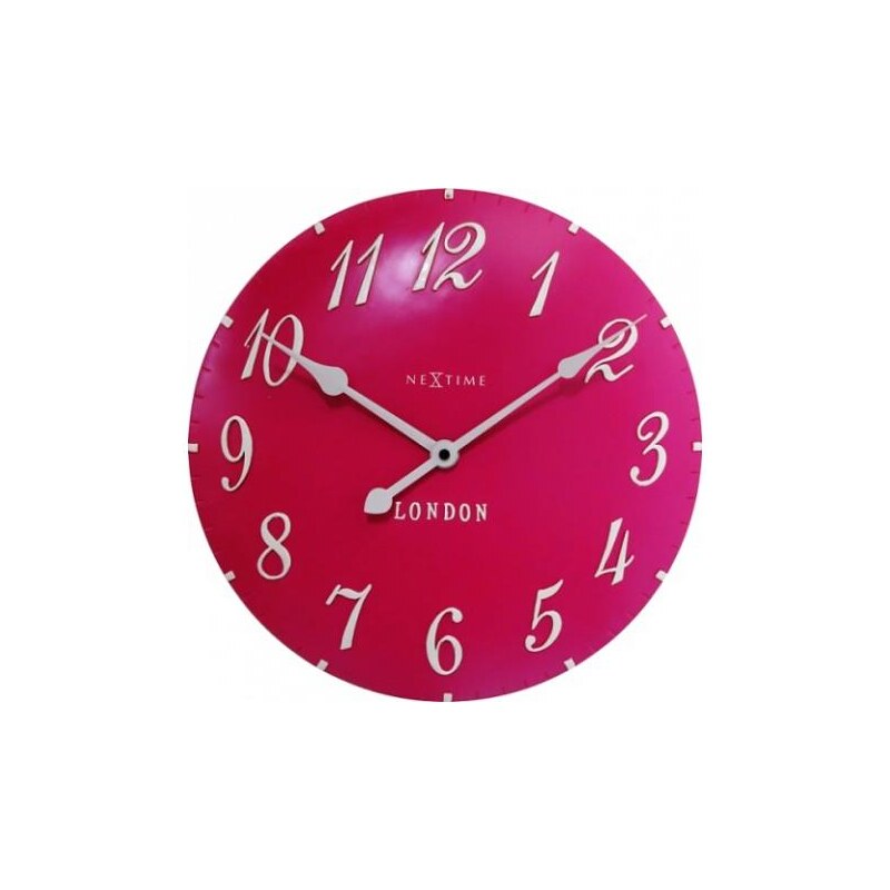 Designové nástěnné hodiny 3084rz Nextime v anglickém retro stylu 35cm