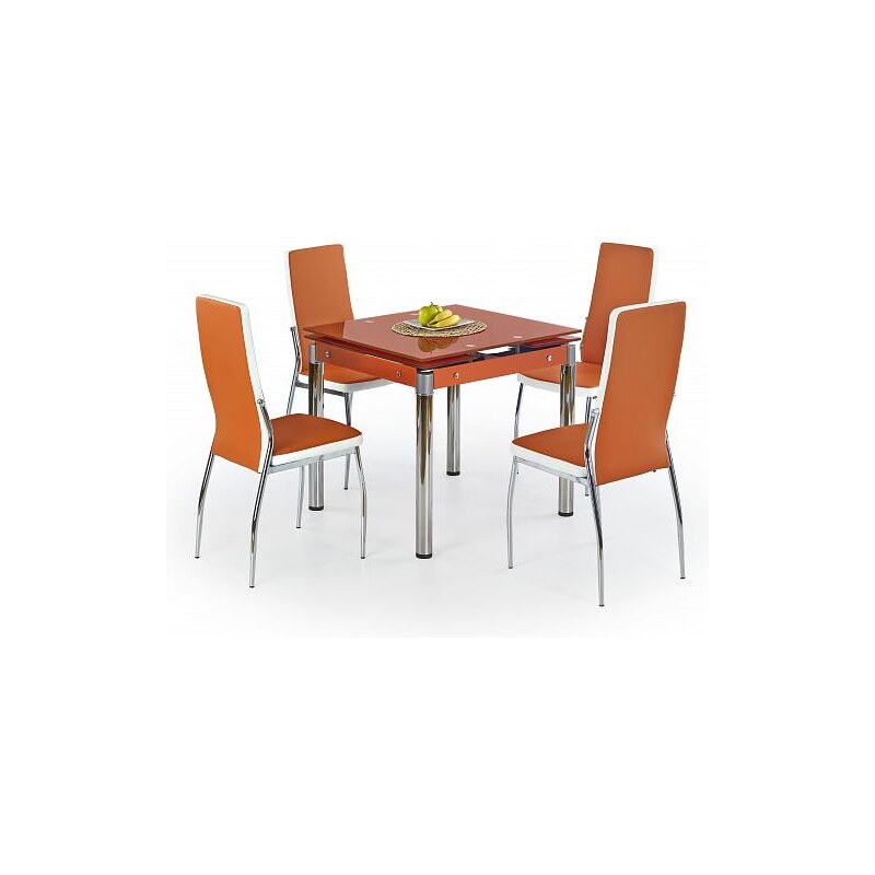 Jídelní stůl Kent oranžový