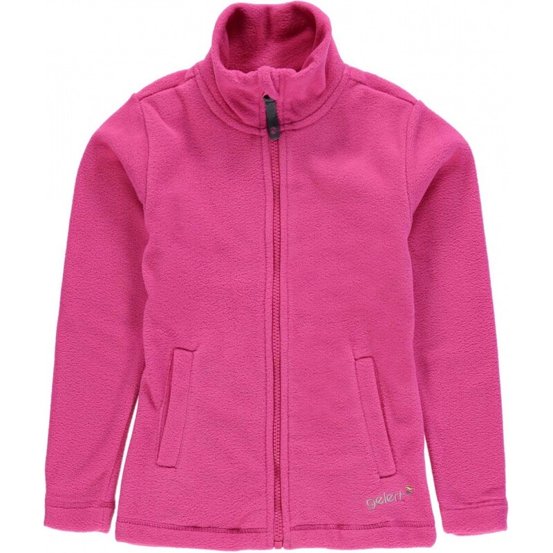 Gelert Ottawa Fleece Jacket Junior Girls, hot pink