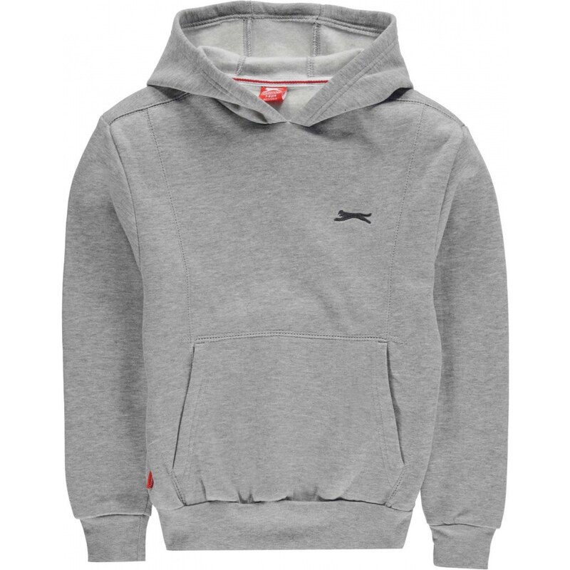 Slazenger Fleece Hoody Junior, grey marl