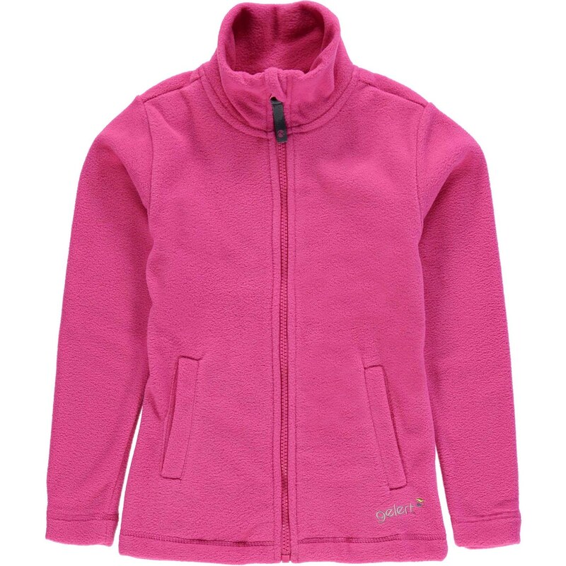 Gelert Ottawa Fleece Jacket Junior Girls, hot pink