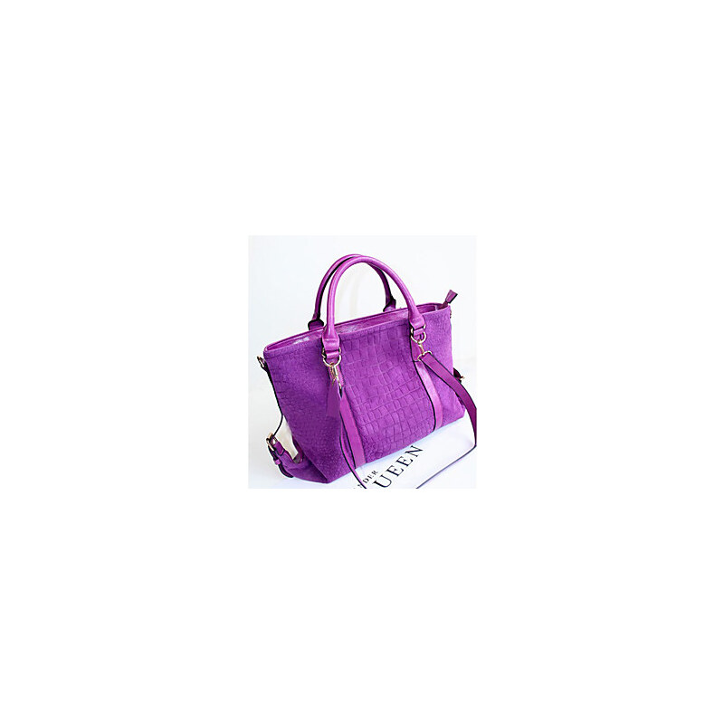 LightInTheBox TIAN KONG Women'S Trendy Stone Pattern Tote(Purple)