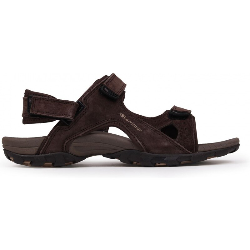 Karrimor Antibes Leather Mens Walking Sandals, brown