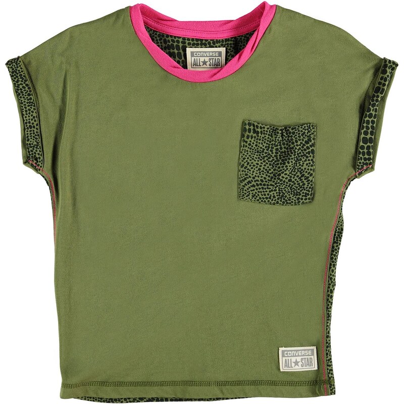 Converse Short Sleeve T Shirt, camo green