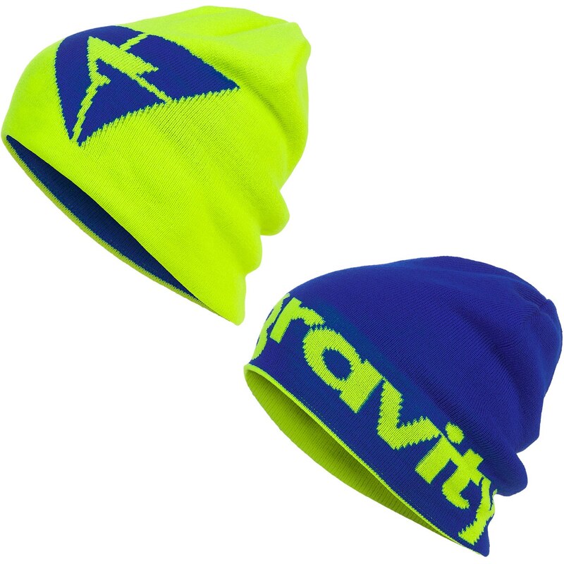 Gravity Logo Reversible lime/blue