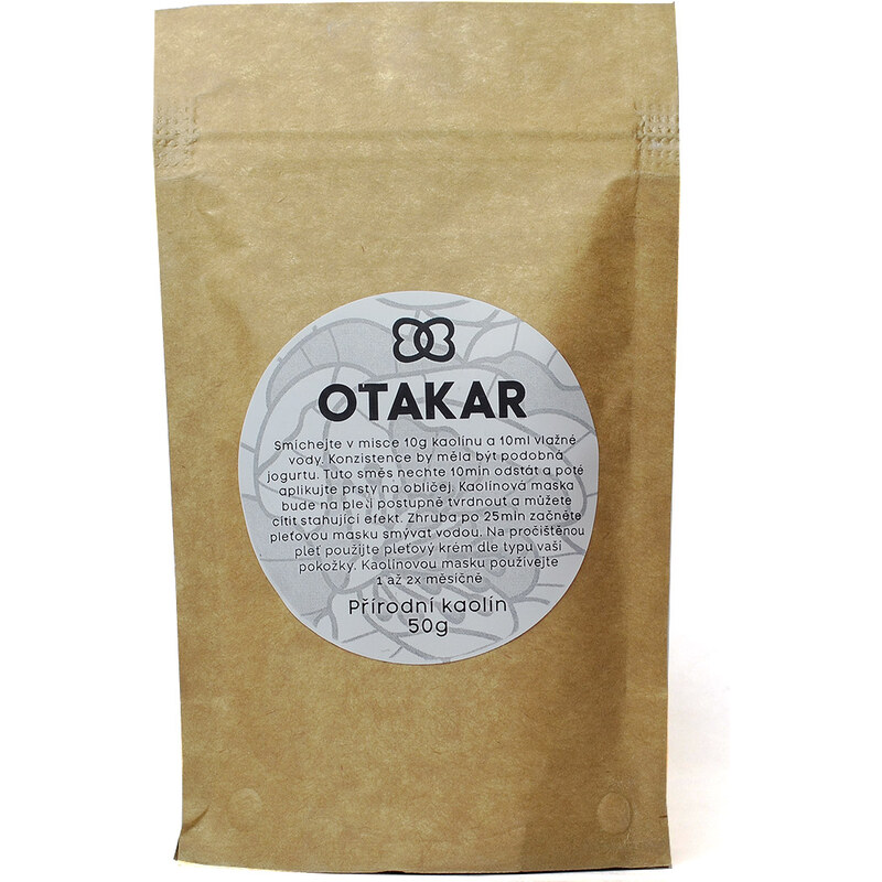 Otakar Organic Otakar – 100% čistý kaolín pro výrobu pleťové masky 50g