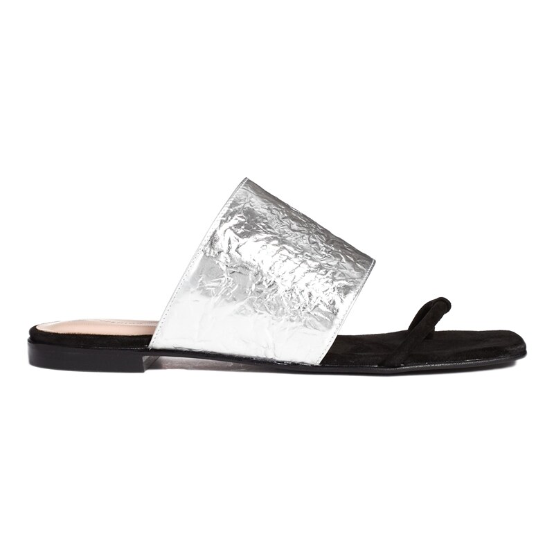 Opening Ceremony Jindo Foil Thong Flat Sandals - Multi