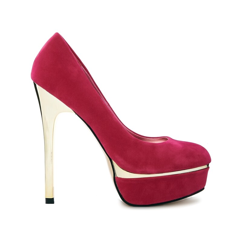 Truffle Collection Truffle Platform Heeled Shoes - Pink