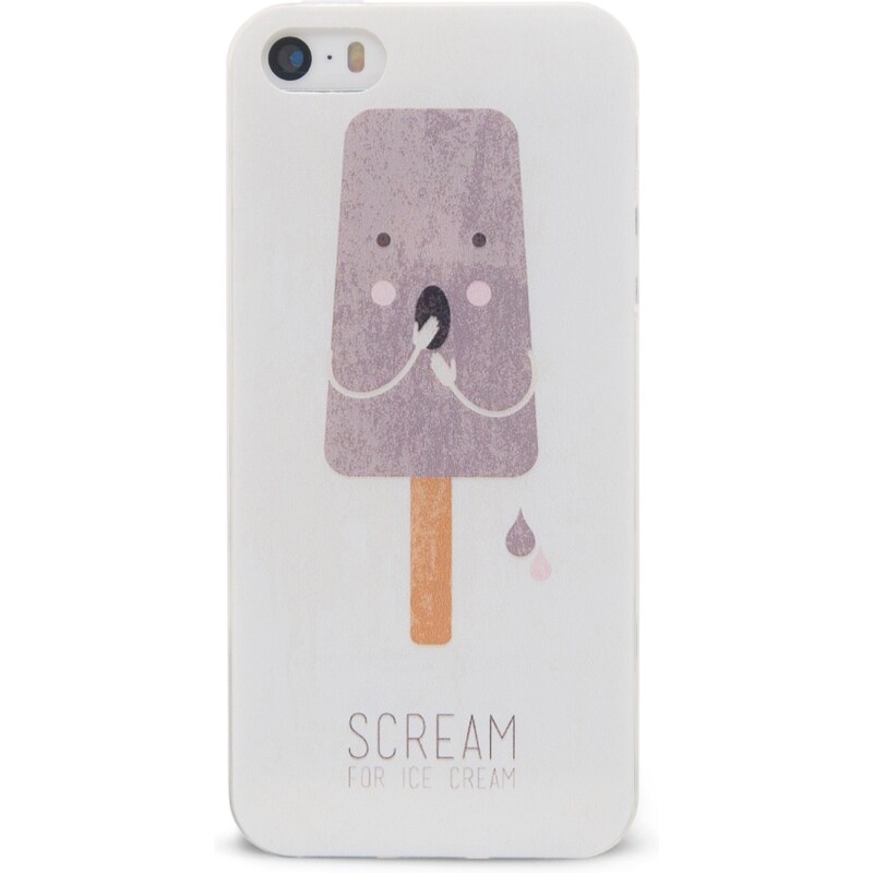 Epico Scream Obal na iPhone 5/5S Bílá