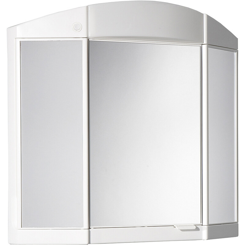 Jokey Plastik ANTARIS Zrcadlová skříňka - bílá