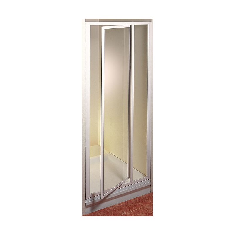 Ravak SDOP-100 TRANSPARENT Sprchové dveře jednokřídlé 100 cm bílé