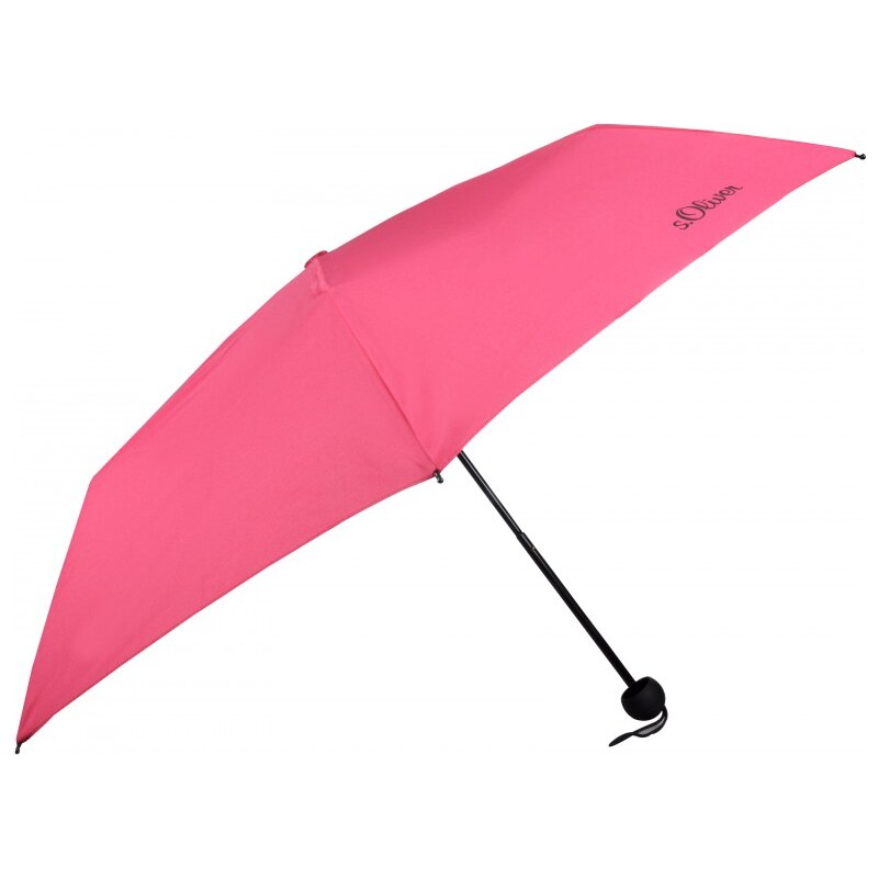 S.Oliver Dámský skládací mechanický deštník Fruit Cocktail - růžový 70801SO17-1