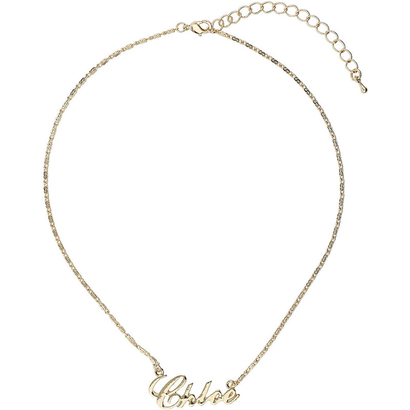 Topshop Chloe Name Necklace