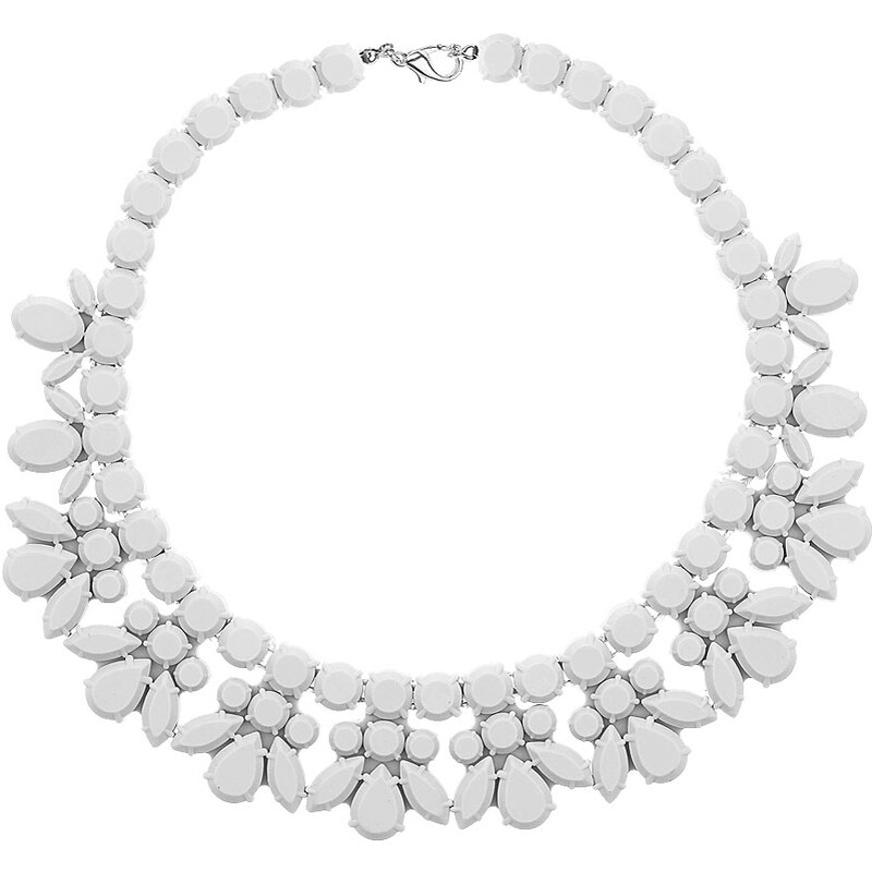 Topshop White Jelly Plastic Necklace