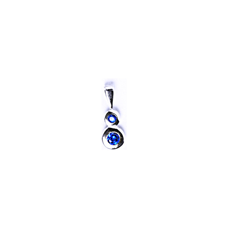 Čištín s.r.o. Stříbrný přívěšek , zirkon spinel - P 1122