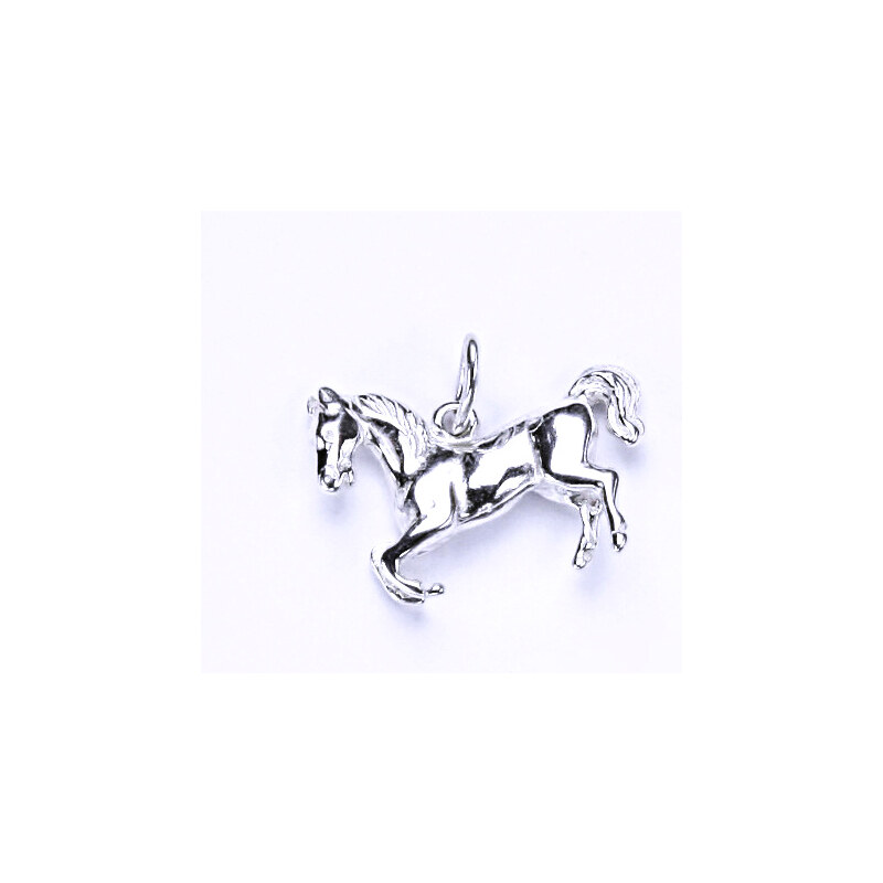 Stříbrný přívěšek figurka kůň - P 66 15941143