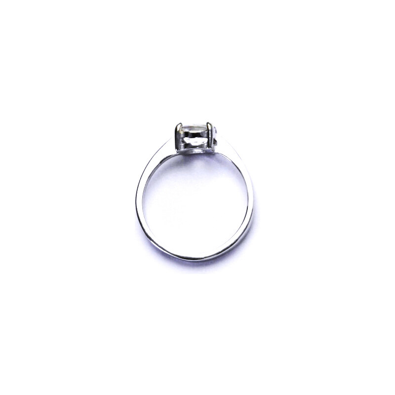 Stříbrný prsten, přírodní křišťál 6 mm - T 1250 15941535