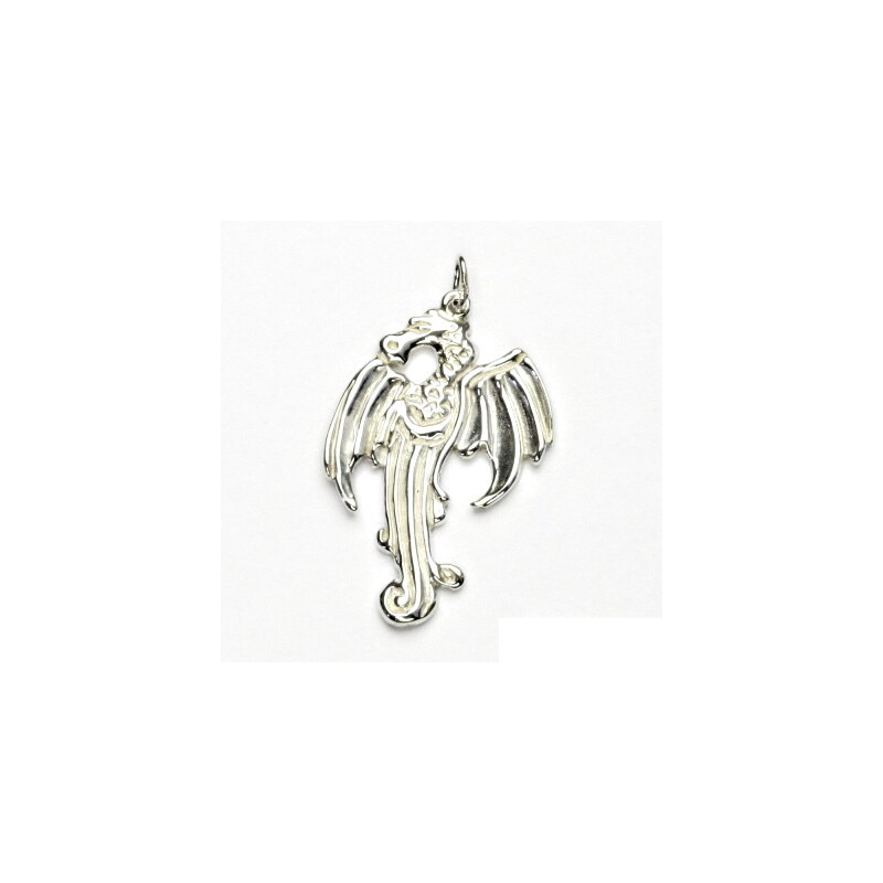 Stříbrný přívěsek,drak, přívěšek ze stříbra, stříbro, P 15942102
