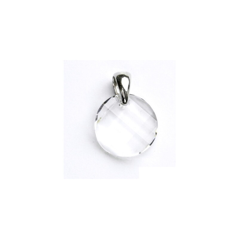 Čištín s.r.o. Stříbrný přívěsek,Swarovski krystal twist pendant