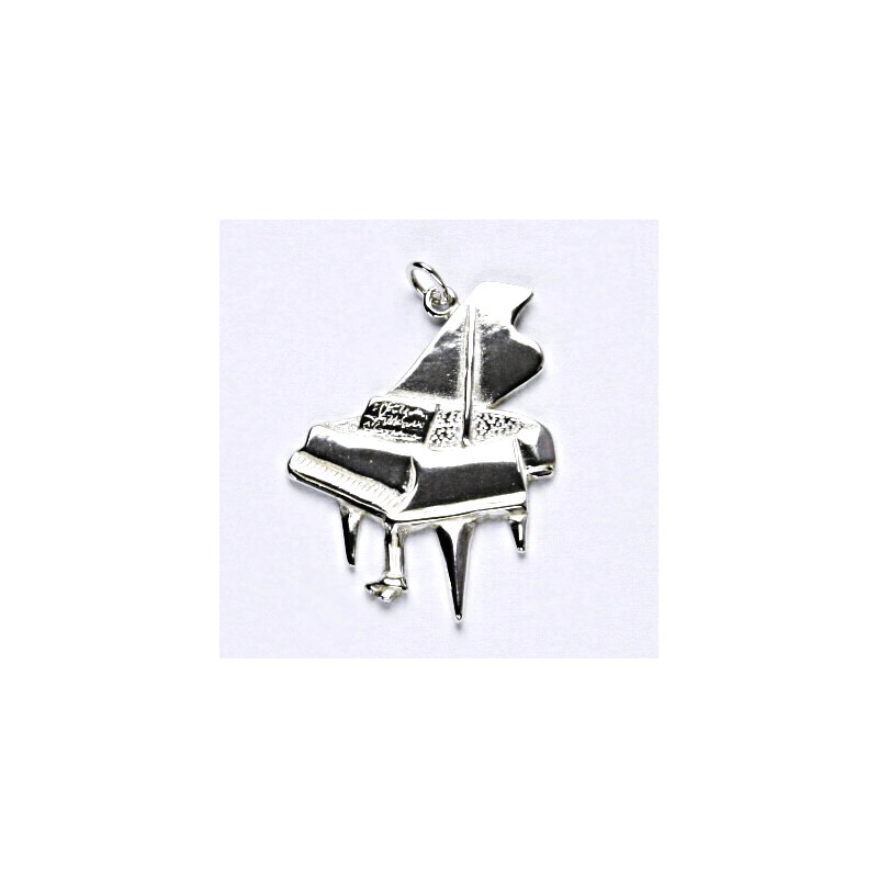 Čištín s.r.o. Stříbrný přívěsek, klavír, piano, přívěšek ze
