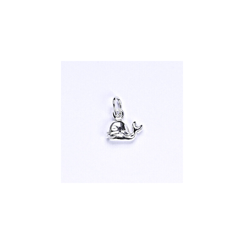 Čištín s.r.o. Stříbrný přívěšek, přívěšek ze stříbra, velryba, P