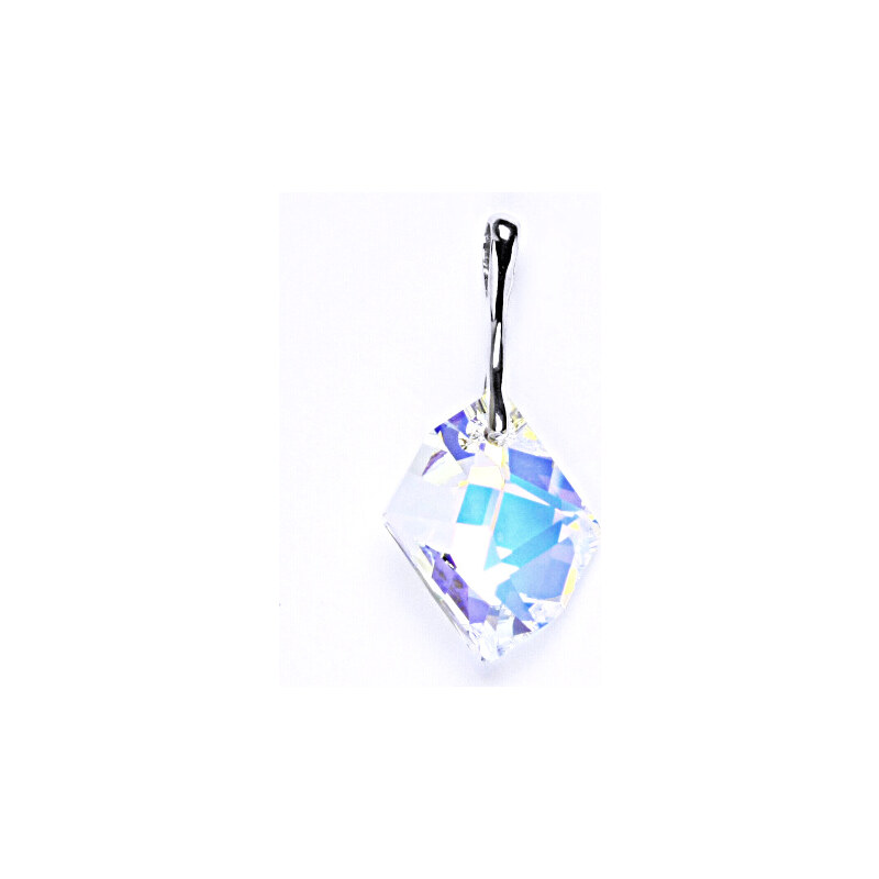 Čištín s.r.o. Stříbrný přívěšek s krystalem Swarovski cosmic
