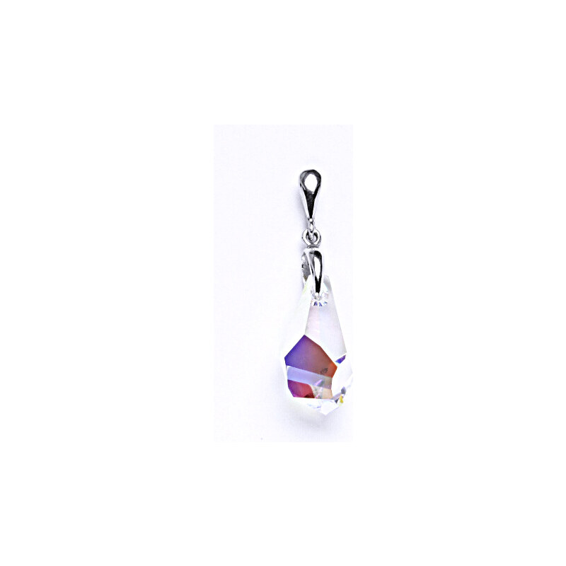 Čištín s.r.o. Stříbrný přívěšek s krystalem Swarovski AB crystal