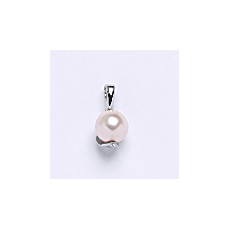 Čištín s.r.o. Stříbrný přívěšek Swarovski perla rosaline P 1215