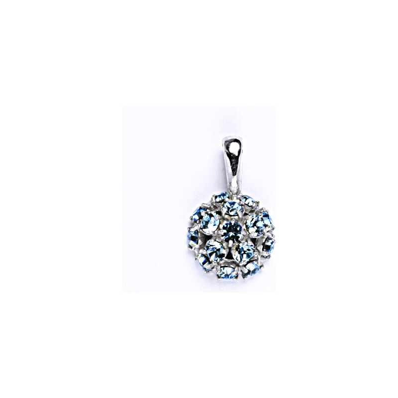 Čištín s.r.o. Přívěšek ze stříbra s krystalem Swarovski