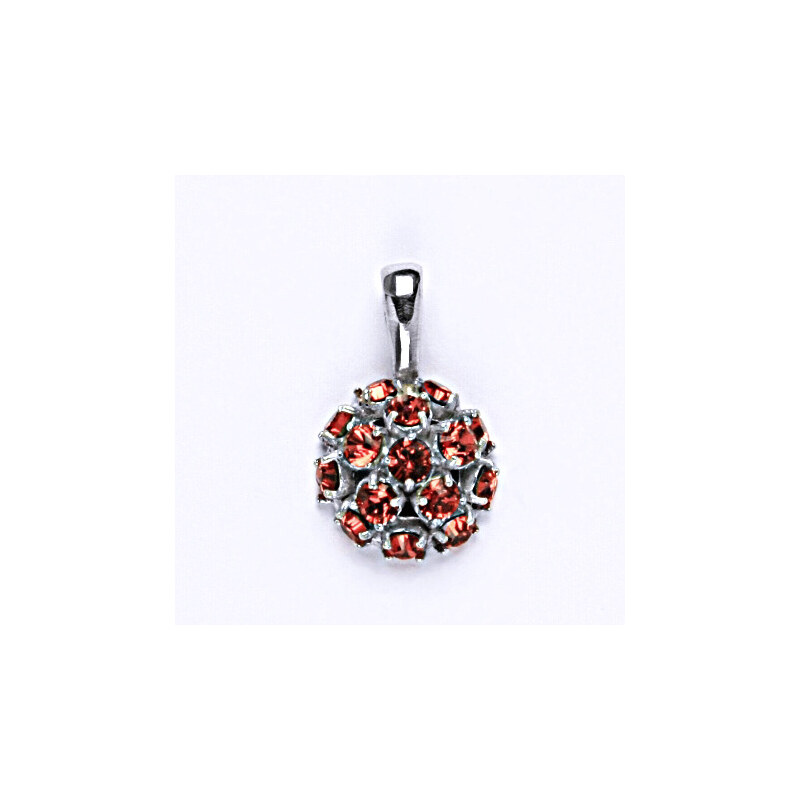 Čištín s.r.o. Stříbrný přívěšek se Swarovski krystaly