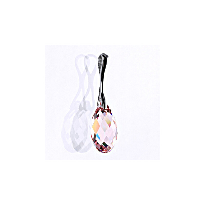 Čištín s.r.o. Stříbrný přívěšek se Swarovski krystalem light