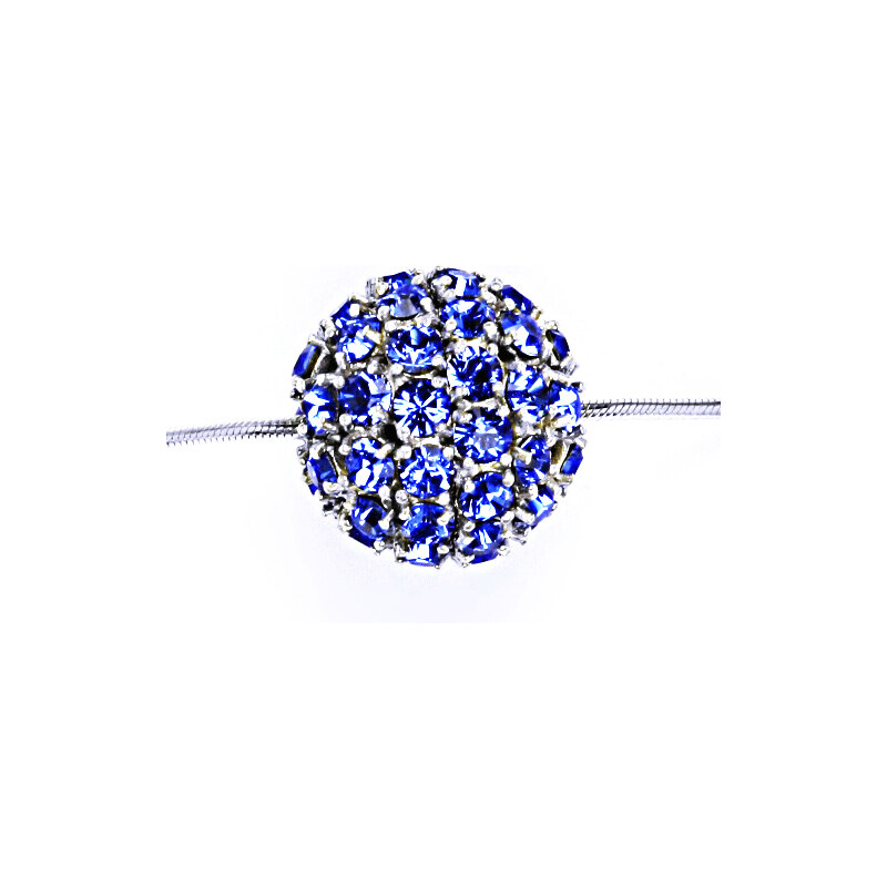 Čištín s.r.o. Koule se Swarovski krystalem celo stříbrná 16,5 mm