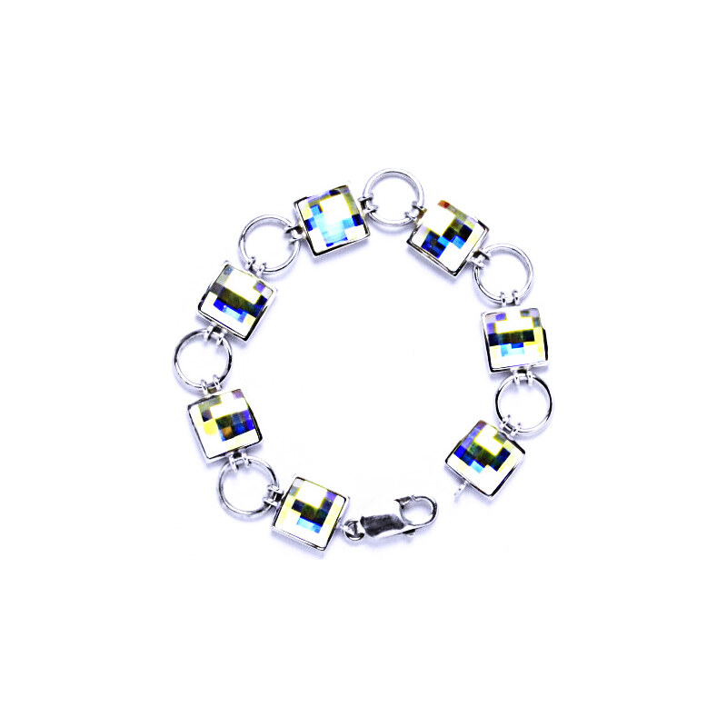 R 1305 Náramek stříbrný s krystalem Swarovski AB 15945930