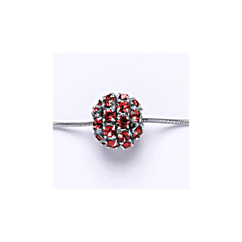 Čištín s.r.o. Stříbrný přívěšek koule se Swarovski krystalem
