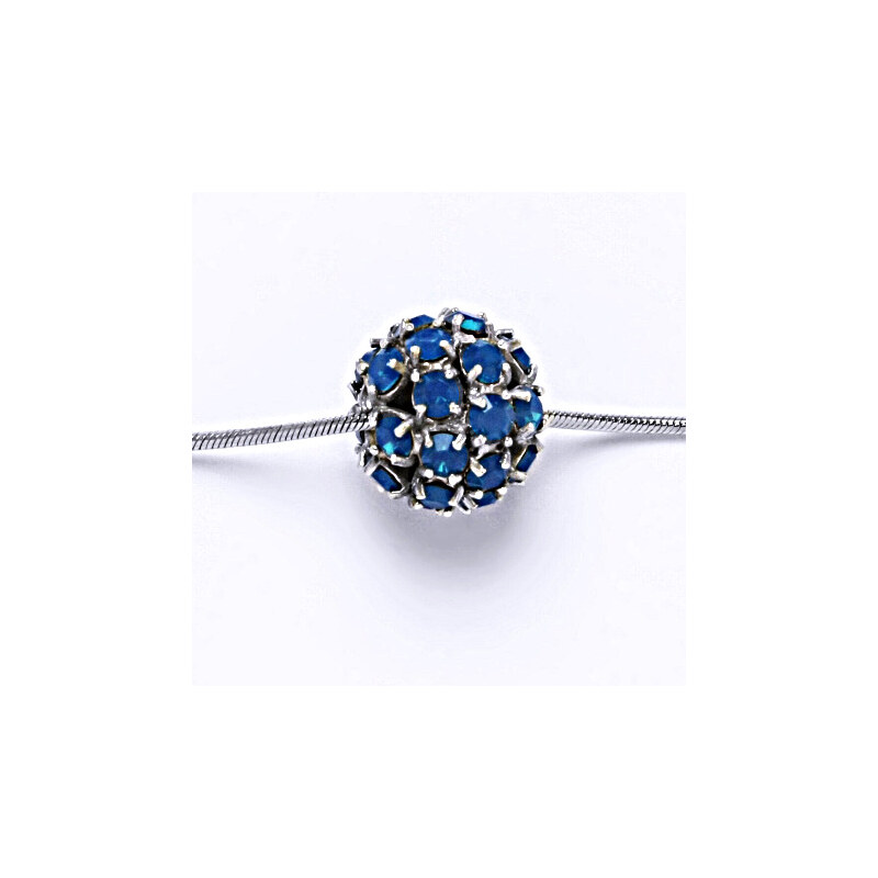 Čištín s.r.o. Stříbrný přívěšek koule se Swarovski krystalem