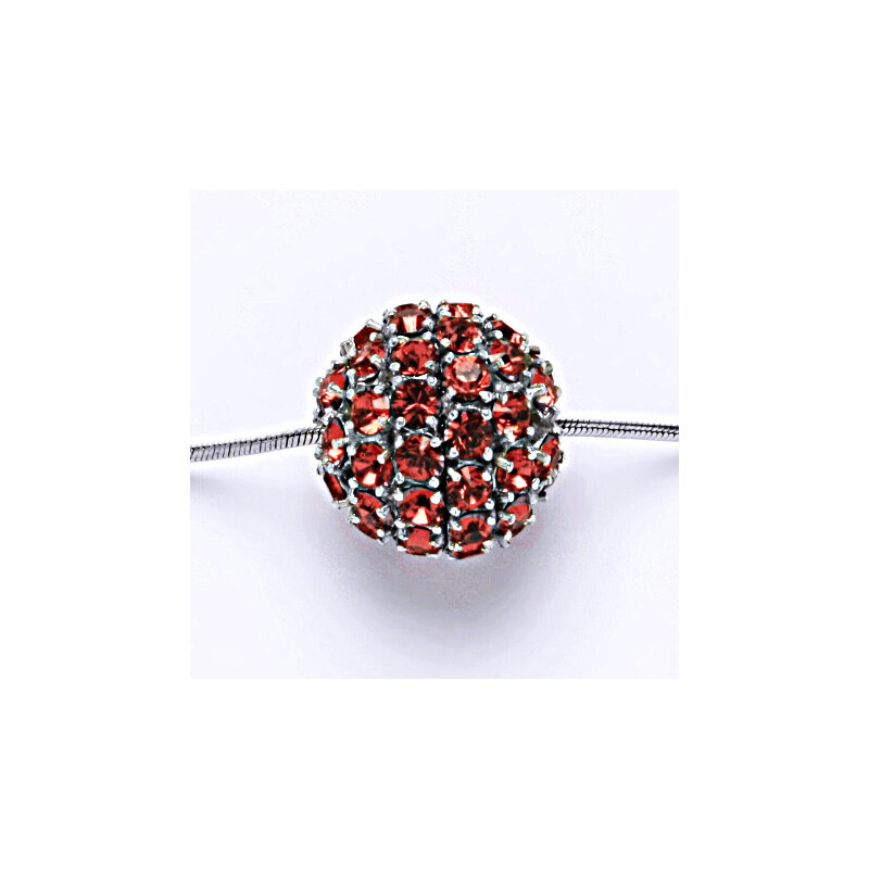 Čištín s.r.o. Stříbrný přívěšek koule se Swarovski krystalem
