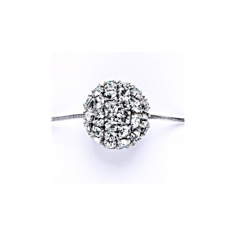Čištín s.r.o. Koule se Swarovski krystalem celostříbrná 16.5 mm