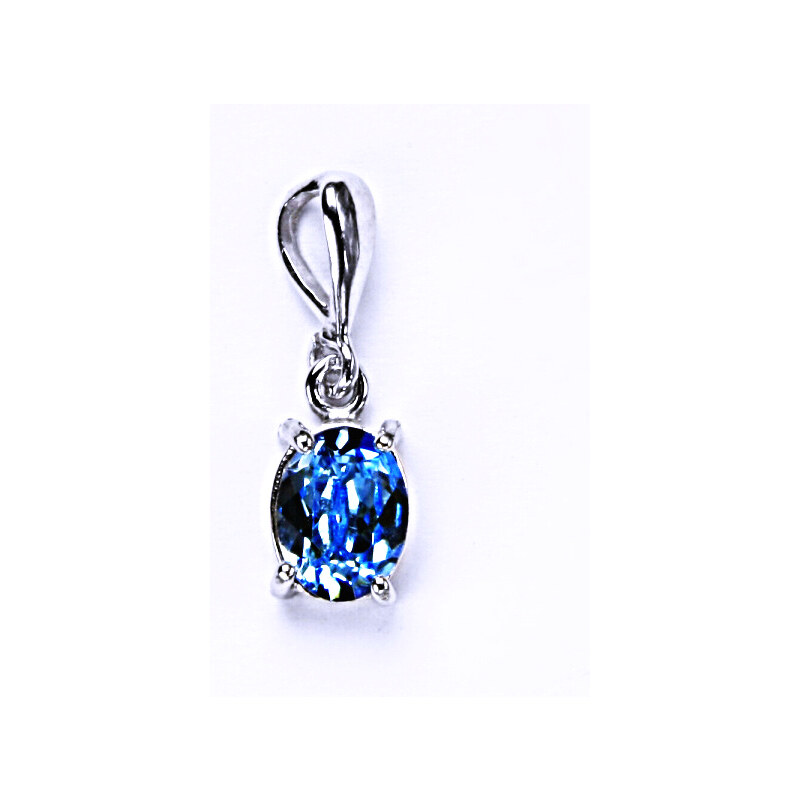Čištín s.r.o. Stříbrný přívěšek, krystal Swarovski krystal,